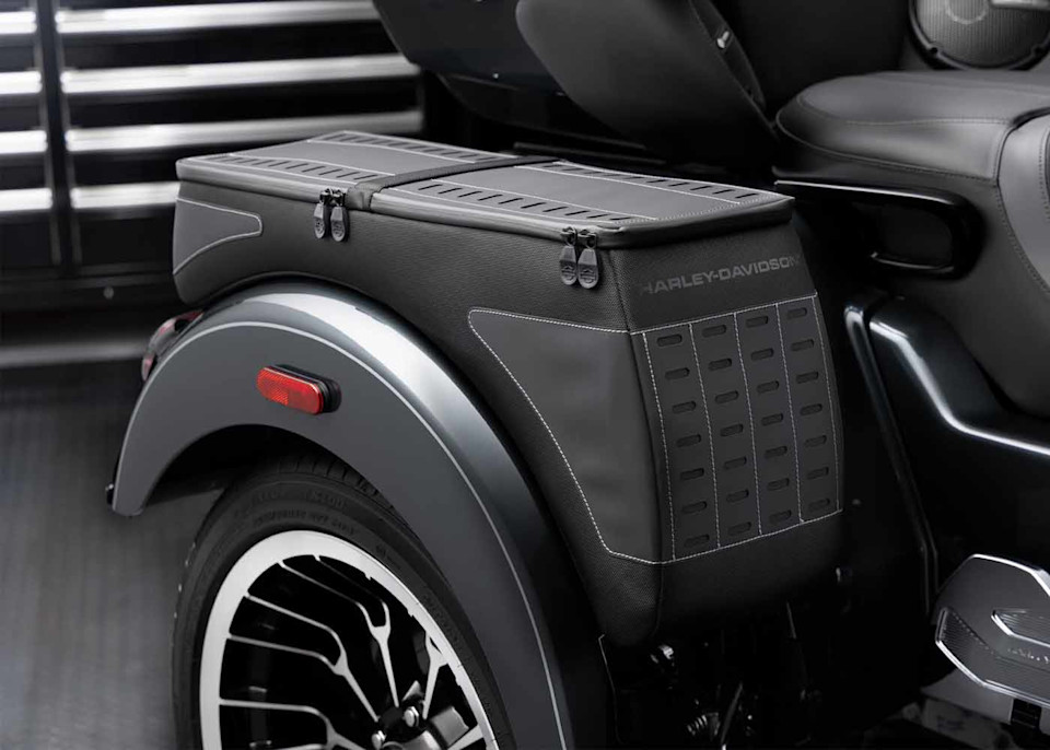 Bolsas, equipaje y parrillas Harley-Davidson
